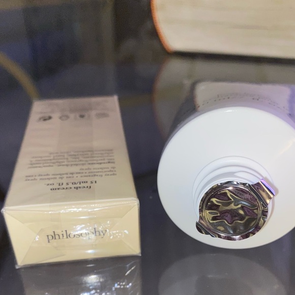 NEW PHILOSOPHY FRESH CREAM LOTION & 0.5 oz PERFUME SET - Picture 2 of 2